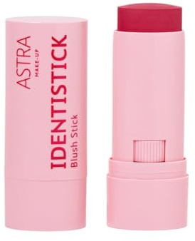 Astra Identistick Blush Stick, 03 Berry Being - Creme, Satin, Hell, Light Pink Shimmer