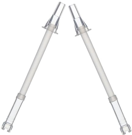 TOYANDONA 2pcs Reusable Silicone Drinking Straws Insulated Replacement Straw Accessories for Water Bottles Cups and Camping Use Safe Lightweight Wear-Resistant Design