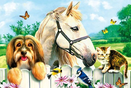 Schmidt Spiele 55451 - Freunde, 60 Teile Puzzle
