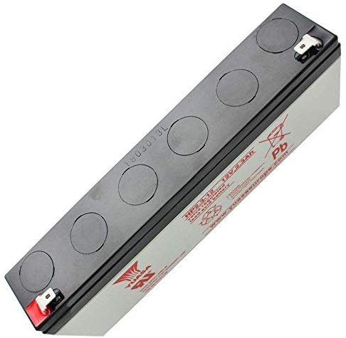Yuasa NP2.3-12 Batterie au plomb PB 12 V 2,3 Ah Faston 4,8 mm