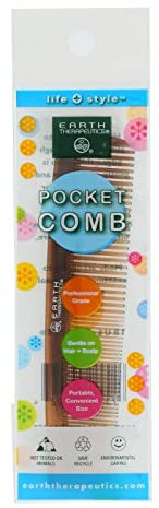Pack of 1 x Earth Therapeutics Pocket Comb Small - 1 Comb