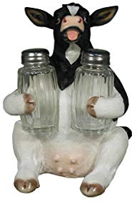 Moo Spice Kuh Salz- und Pfefferstreuer Set