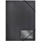 FolderSys 10 x Eckspannmappe A4 PP vollfarbig schwarz