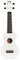 Mahalo MR1WH - Ukulele soprano, bianco