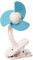 DREAMBABY™ Stroller Fan - Kinderwagen-Ventilator Clip (Farbe: Weiß & Blau)