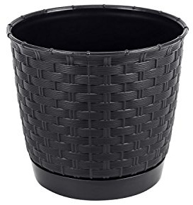 RATOLLA ROUND 2L Topf, Abmessungen (mm) 165x165x142, Farbe Anthrazit
