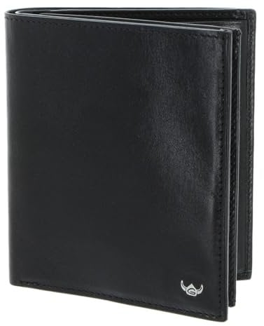 Golden Head Colorado RFID Kombischeintasche 12 cm, Schwarz, Einheitsgröße