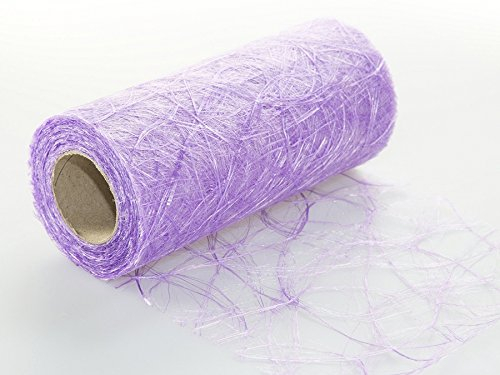 Sizoweb Tischläufer 20cm breit x 25m lang - Flieder