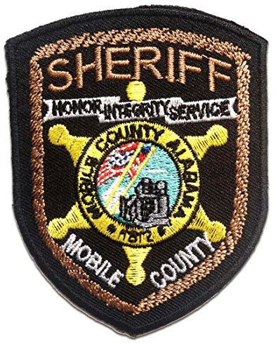 Catch the Patch Sheriff Toppe Adesive Polizia 6,8 x 8,5 cm per Adulti con Vigili del Fuoco Carabinieri Originale, SWAT Tactical Distintivo Autentico Souvenir Italia