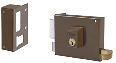 Yale 125 125R140IHP Standard-Schloss, Eisen lackiert, Entrada 70 mm