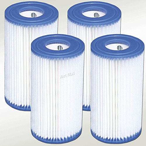 INTEX Easy Set Pool Tipo A Filtro Cartucce - 59900E (4 confezioni), Nuovo, Spedizione Gratuita