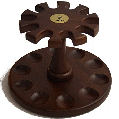 GERMANUS Soporte para 10 pipas de madera