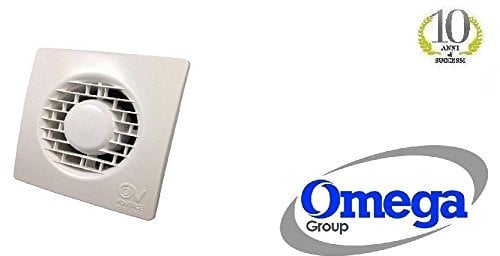 Vortice Aspiratore elicoidale da muro mf 100/4 (eco1) 85 litri/ora, 85 m³/h, 65 dB, bianco, Costruzione in resina plastica, Installabile a soffitto, Tutti i tipi di pavimento, Cyclone, Aspiratore