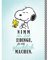 Snoopy Collection - CollegeblockNimm dir Zeit, DIN A4, 80 Blatt, kariert