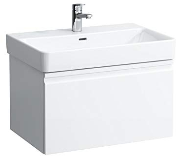 Laufen Pro S Waschtischunterschrank 1 Schublade, zu Waschtisch 810967, 665x450x390, Farbe: Graphit