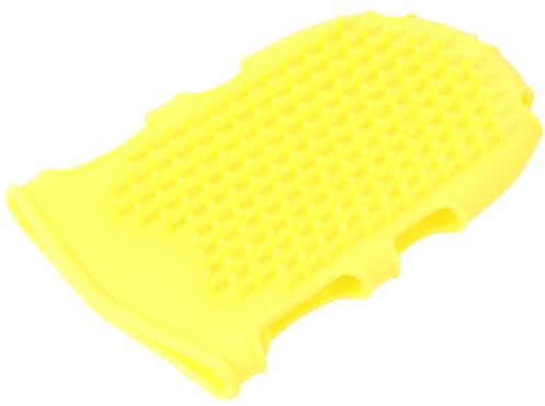 EXCEART Gant D'épurateur de Bain Gant de Douche Gommage Brosse de Douche en Silicone pour Le Nettoyage de La Peau Corps Exfoliant Spa Masseur de Cellulite