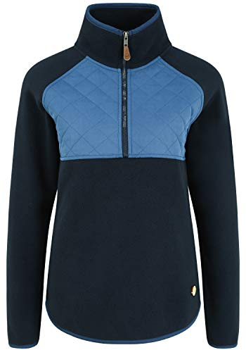 OXMO Malita Damen Fleecejacke, XS, Insignia Blue (194010)