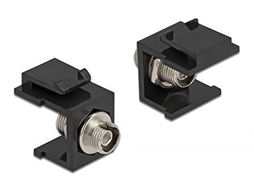 Delock Keystone Modul FC Simplex Buchse > Buchse schwarz
