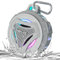 HEYSONG Tragbarer Bluetooth-Lautsprecher, IPX7 Wasserdicht Dusche Musikbox mit Licht, Dualen Bass-Treibern, 36h Akku, Freisprechfunktion für Phone, Draußen, Sturzfest, Geschenke für Männer- Grau