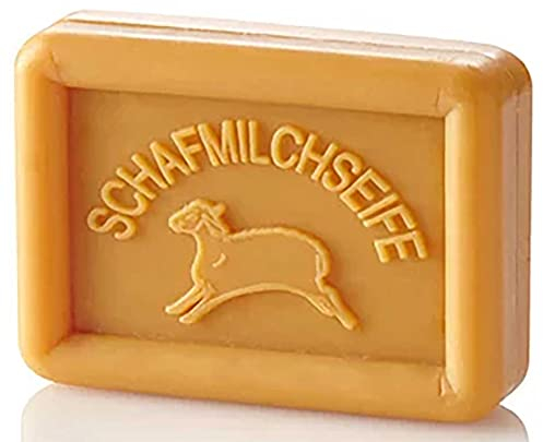 Ovis Hansen Schafmilchseife Eckig Kurkuma-Honig 8,5 X 6 CM 100gr Orange 100256