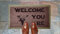 Artisan Kiss Toast Nylon Door Floor Mat Anti Slip Backing 70x40cm Gifts Presents Wedding Novelty (70 x 40 cm, Yoda Welcome You Are)