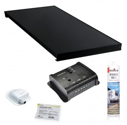 Pack ANTARION ALL BLACK Panneau Solaire 160W + Régulateur solaire MPPT P10