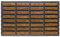 EDS Nimbus Door Mat Tuff Scrape Extra Large Doormat Outdoor - Long Lasting - Removes Grass, Mud & Dirt - 100% Coir with Rubber Backing Machine Washable - Super Absorbent & Non-slip Doormats (45x75 CM)
