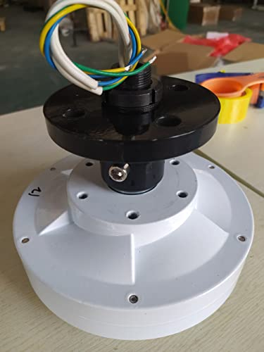 800W 12V 24V 48V Vertikaler Permanentmagnet Generator Lichtmaschine Coreless Maglev 350 U/min Magnetschwebebahn Generator DIY für Vertikale Windkraftanlage