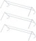 IFJA 2 Bar Radiator Airer Clothes Drying Rack | Indoor Portable Laundry Towel Holder Rail Washing Line with Anti Scratch Protective Feet Cap Over Door Space Saver Garments Dryer | Pack of 2 14x17x50cm