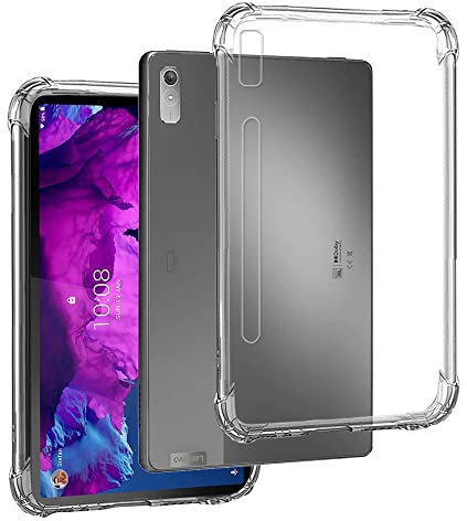 REY Transparent Silikonhülle TPU Anti-Shock für Lenovo TAB P11 PRO 2ª GEN (11,2) 2022, Premium Kratzfest TPU Durchsichtige Schutzhülle Anti-Schock