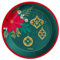 Horeca Collection 6 Unidades - Platos Desechables Cartón de Ø 23 cm con Temática Tradicional Platos Biodegradables Navidad, 100% Reciclables. Perfectos para Celebraciones y Eventos.