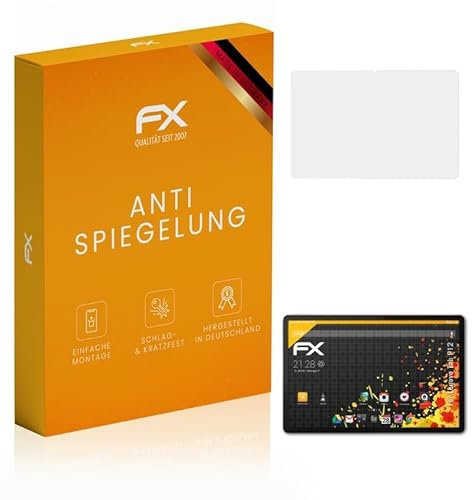 atFoliX Película Protectora compatible con Lenovo Tab P12 Lámina Protectora de Pantalla, antirreflejos y amortiguadores FX Protector Película (2X)