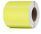 YIKIADA Gelb Thermo-Etikett Vinyl 50 × 76 mm Rolle Rechteckig Selbstklebend Adressaufkleber Wasserdicht Aufkleber für Name Barcode QR Code DIY 500 Stück