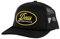 Deus Ex Machina Herren Ride Out Trucker Cap Schwarz, Schwarz, One Size