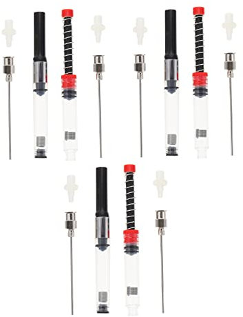 DIYEAH 6pcs Fountain Pen Ink Absorber Tool Ink Filling Device for Efficient Refilling Compatible Standard Fountain Pens