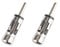Tabanzhe 2 PCS Car Aerial Antenna Adapter Converter,FM Radio Modulator Antenna Adapter,Universal Vehicle Car Stereo Connector,Car Audio Radio Receiver