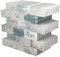 XMTECH 10 Stück Fliesenaufkleber 34 x 29 cm, Badezimmer Fliesenfolie Fliesensticker für Bad Küche, Selbstklebend Wandfliesen Dekor, PVC Metro Fliesen Selbstklebend Fliesendekor Geprägte Textur J