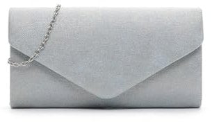 Tamaris Amalia Denim Clutch Lightsky
