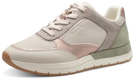 Tamaris Damen 1-23768-45 Sneaker Schuhe, Damenschuhe, Ivory Comb, 38 EU