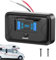 Adaptador de coche para toma de corriente, adaptador de cargador de coche, carga rápida multipuerto, dispositivos automáticos rápidos y portátiles para toma de corriente móvil