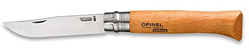 Opinel No 12 Locking Knife 12cm Carbon Steel Blade