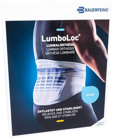 BAUERFEIND LUMBOLOC Rückenstützbandage Gr.2 titan 1 St