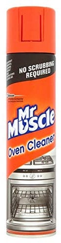 Mr Muscle Oven Cleaner, Specialist Oven Cleaning Spray for Grease & Food Spills, 300 ml