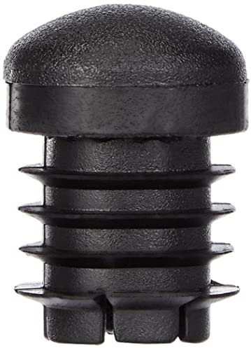 Brinox B75425N Copertura Interna Rotonda, Nero, Diámetro 18 mm, Set di 50 Pezzi