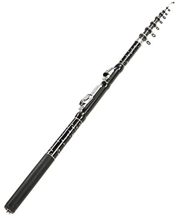 Lixada Tragbaren Teleskop Angelrute/Carbon Faser Ultra Light Versenkbare Angelrute, 1.8 m / 2.1 m / 2.4 m / 2.7 m / 3.0 m / 3.6 m