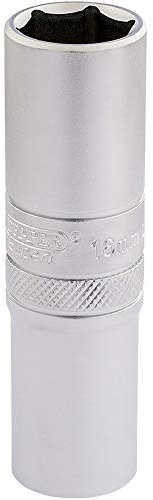 Draper 16648 1/2 Square Drive Hi-Torq 6 Point Deep Socket, 16mm Size