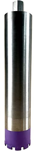 BoDi-TOOLS Couronne de forage diamantée avec emmanchement 1 1/4, longueur utile 400 mm, foret pour béton, carotteuse | Diamètre 132 mm