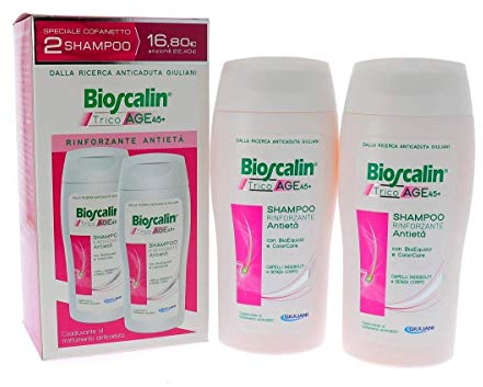 2 x Bioscalin Tricoage 45+ Anti-Aging Shampoo 200 ml