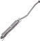 BESTPRICE 1x Mittelschalldämpfer Kompatibel mit OPEL VECTRA B (J96), VECTRA B Caravan (J96), VECTRA B CC (J96)