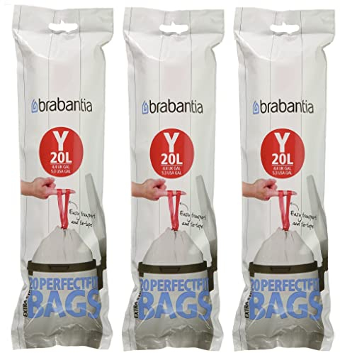 Brabantia Müllbeutel 20Liter (Y) (60 Stuck).